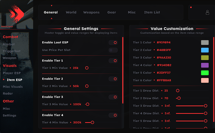eftpro12 | DepShop Escape from tarkov nextcheat pro