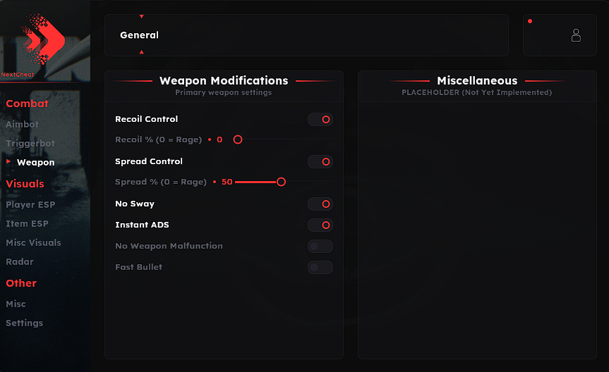 eftpro16 | DepShop Escape from tarkov nextcheat pro