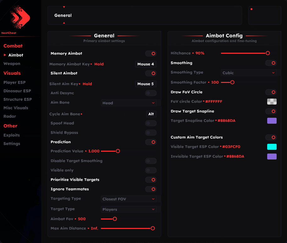 Ark Ascended ASA NextCheat screenshot 1 DepShop | DepShop Ark ascended asa nextcheat cheat screenshot 1 depshop