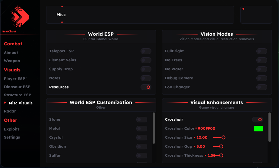 Ark Ascended ASA NextCheat screenshot 6 DepShop | DepShop Ark ascended asa nextcheat cheat screenshot 6 depshop